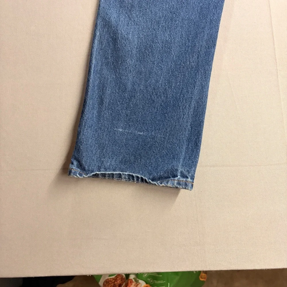 Dickies Jeans Mens 38x30 Blue Denim Relaxed Fit Straight Leg Work Pants